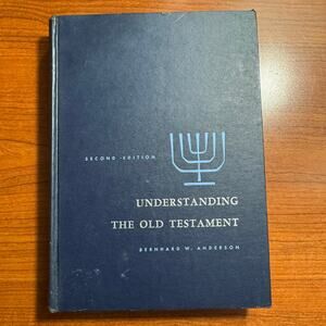 1966 Understanding the Old Testament 2nd Ed 1st Print Anderson Prentice-Hall